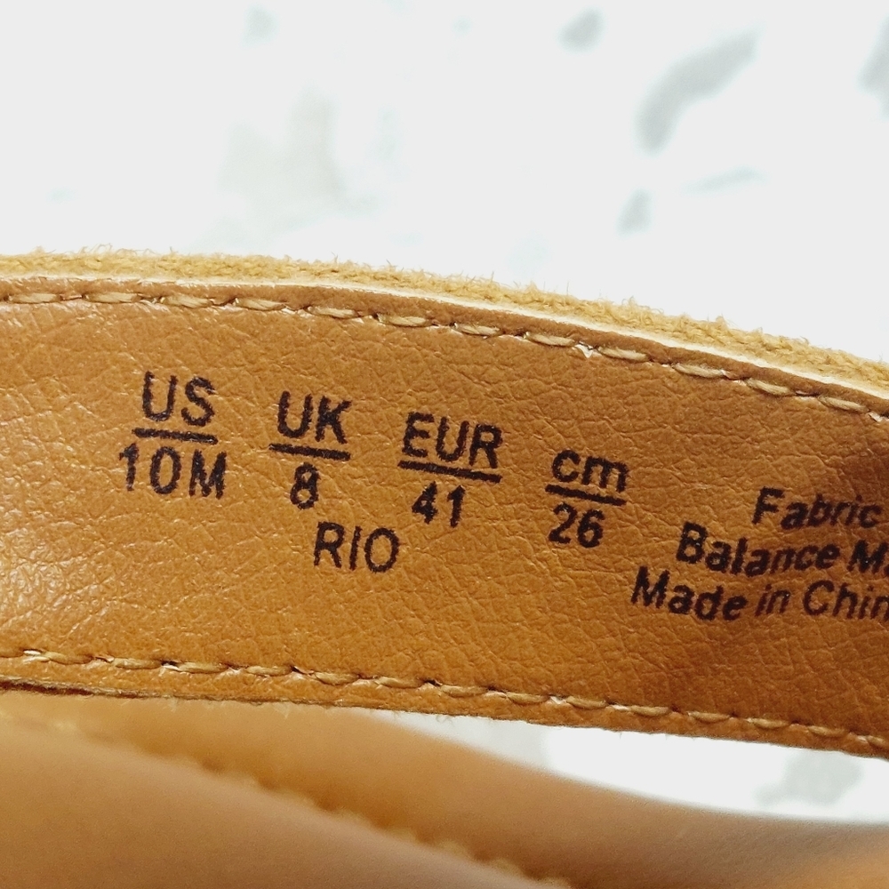 NEW ZODIAC Women's Rio Thong Platform Wedge Sandals I838 - Picture 7 of 8